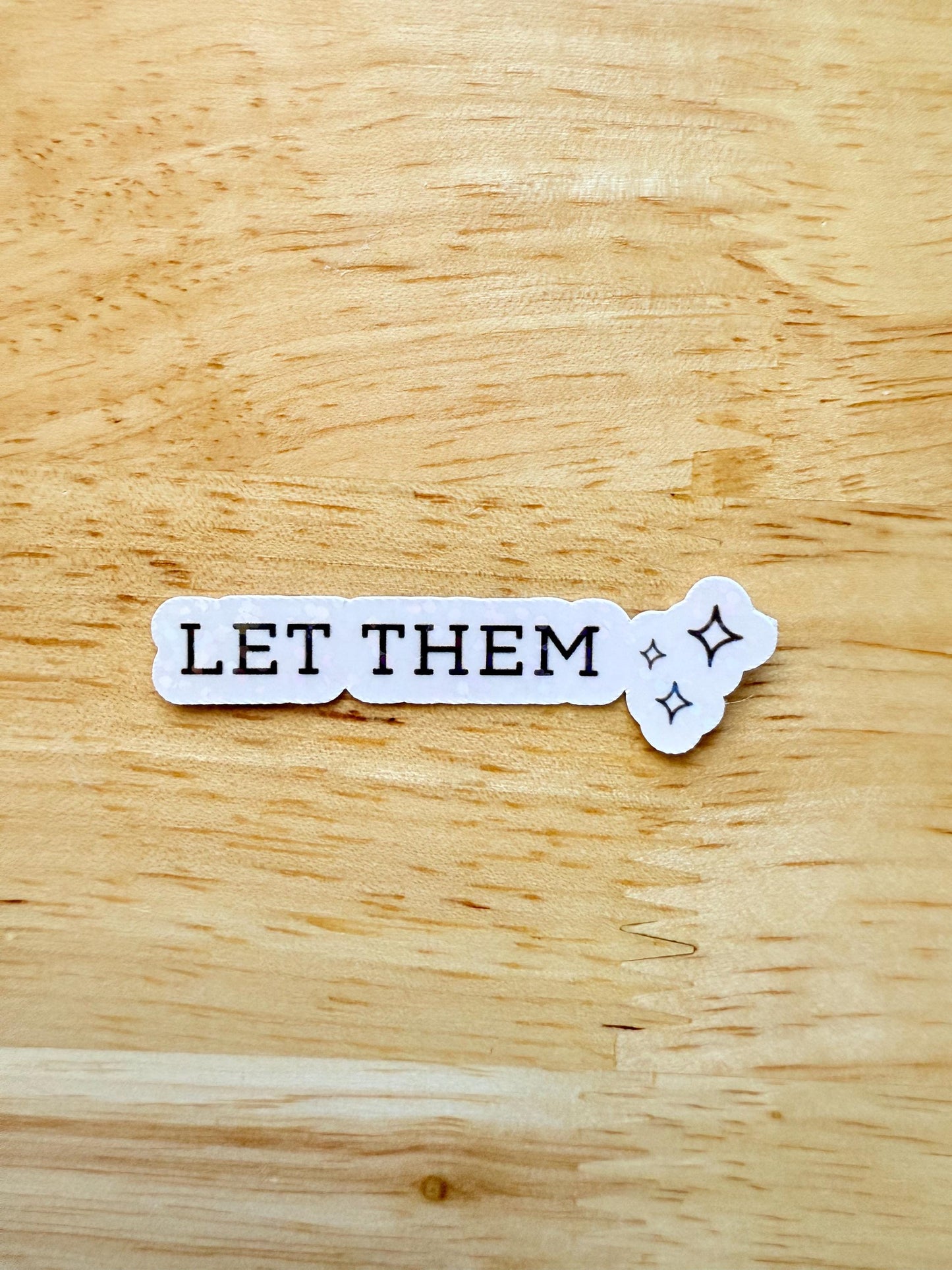 Let Them Sticker Pack – Mental Health Vinyl Decals for Self-Care & Journals - The Sticker Era