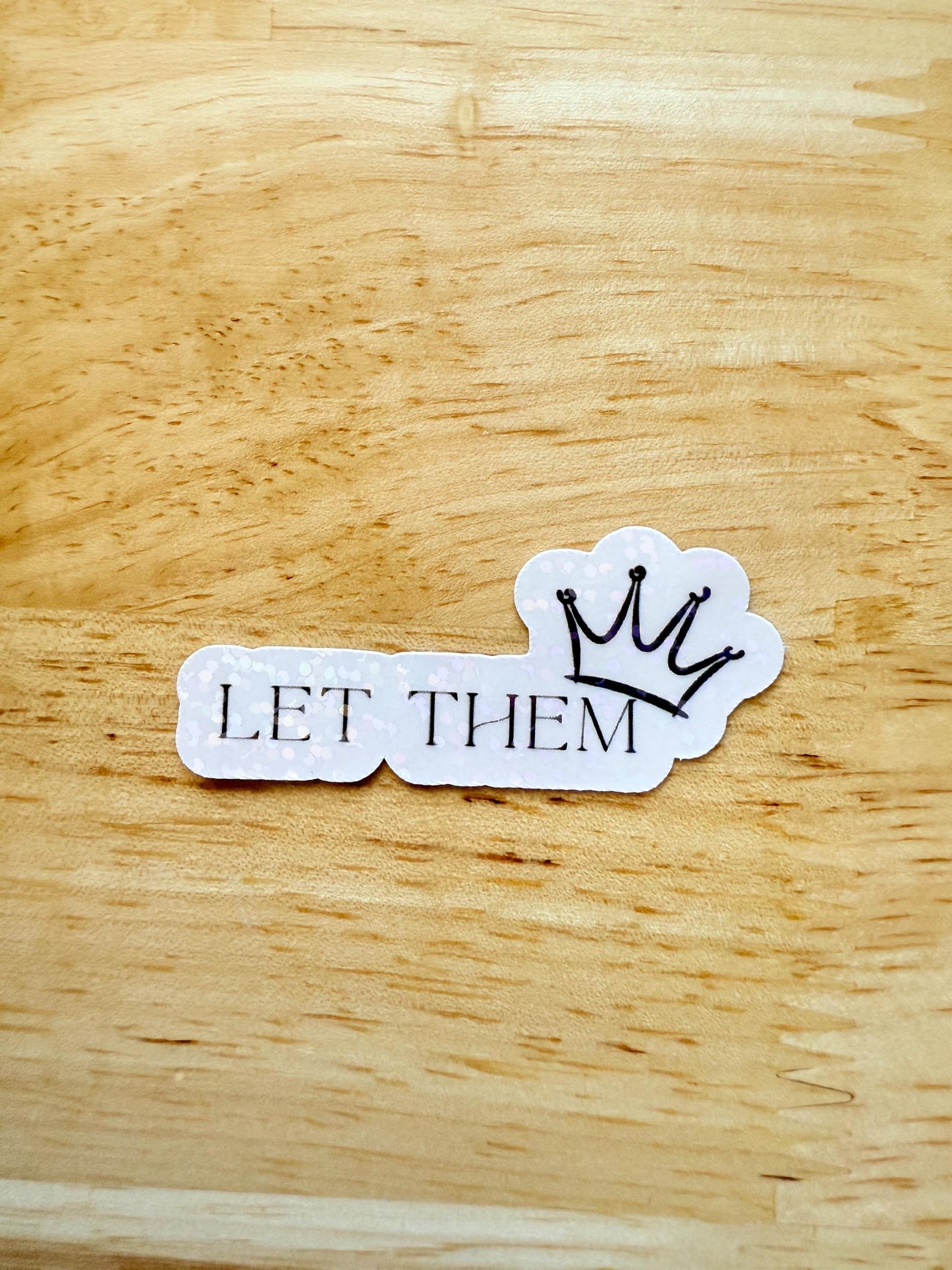 Let Them Sticker Pack – Mental Health Vinyl Decals for Self-Care & Journals - The Sticker Era