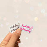 Feminist Power Sticker | Empowerment Vinyl Decal by The Sticker Era