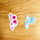 Semicolon Sticker – Mental Health Awareness by The Sticker Era