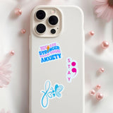 Semicolon Sticker – Mental Health Awareness by The Sticker Era