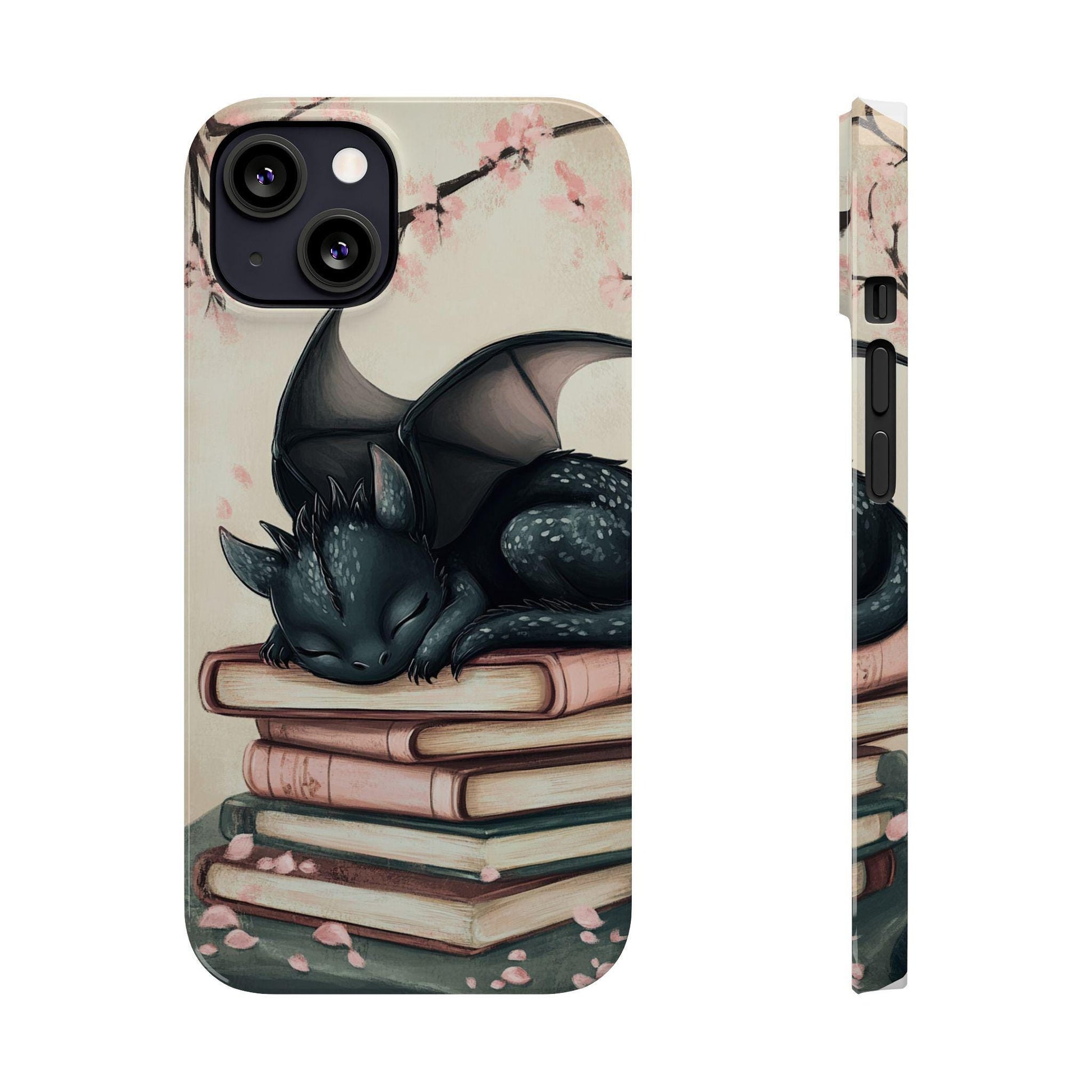 Dragon Slim Phone Case - Cute Fairy Tale Design, Phone Accessory, Gift for Kids, Fantasy Lovers, Unique Cell case, iPhone case - The Sticker Era