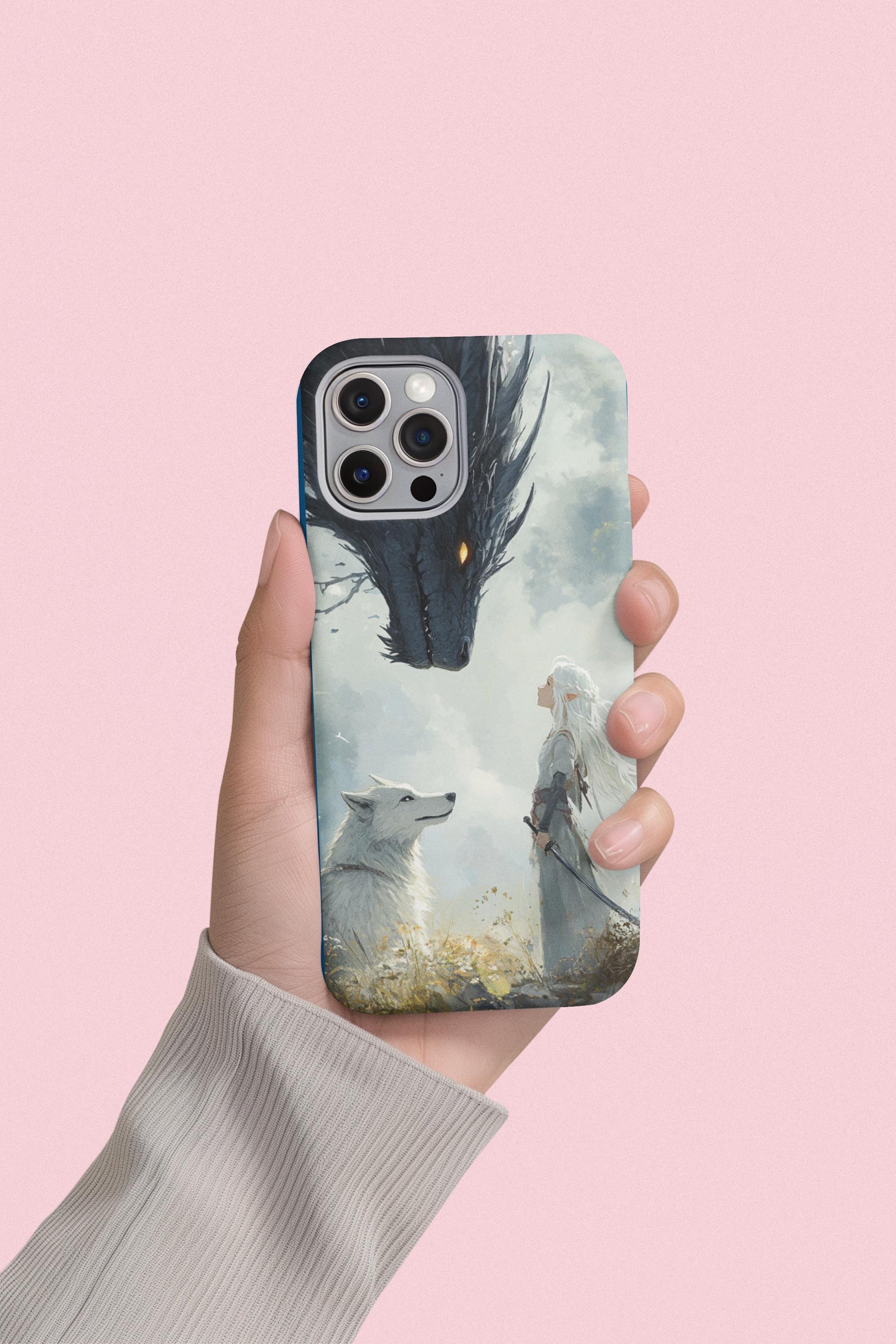 Fantasy Phone Case - Art, Slim Phone Cases for Dragon Lovers, Fantasy Gift, iPhone Accessory, Unique Phone Cover - The Sticker Era