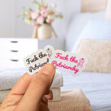 Feminist Power Sticker | Empowerment Vinyl Decal by The Sticker Era