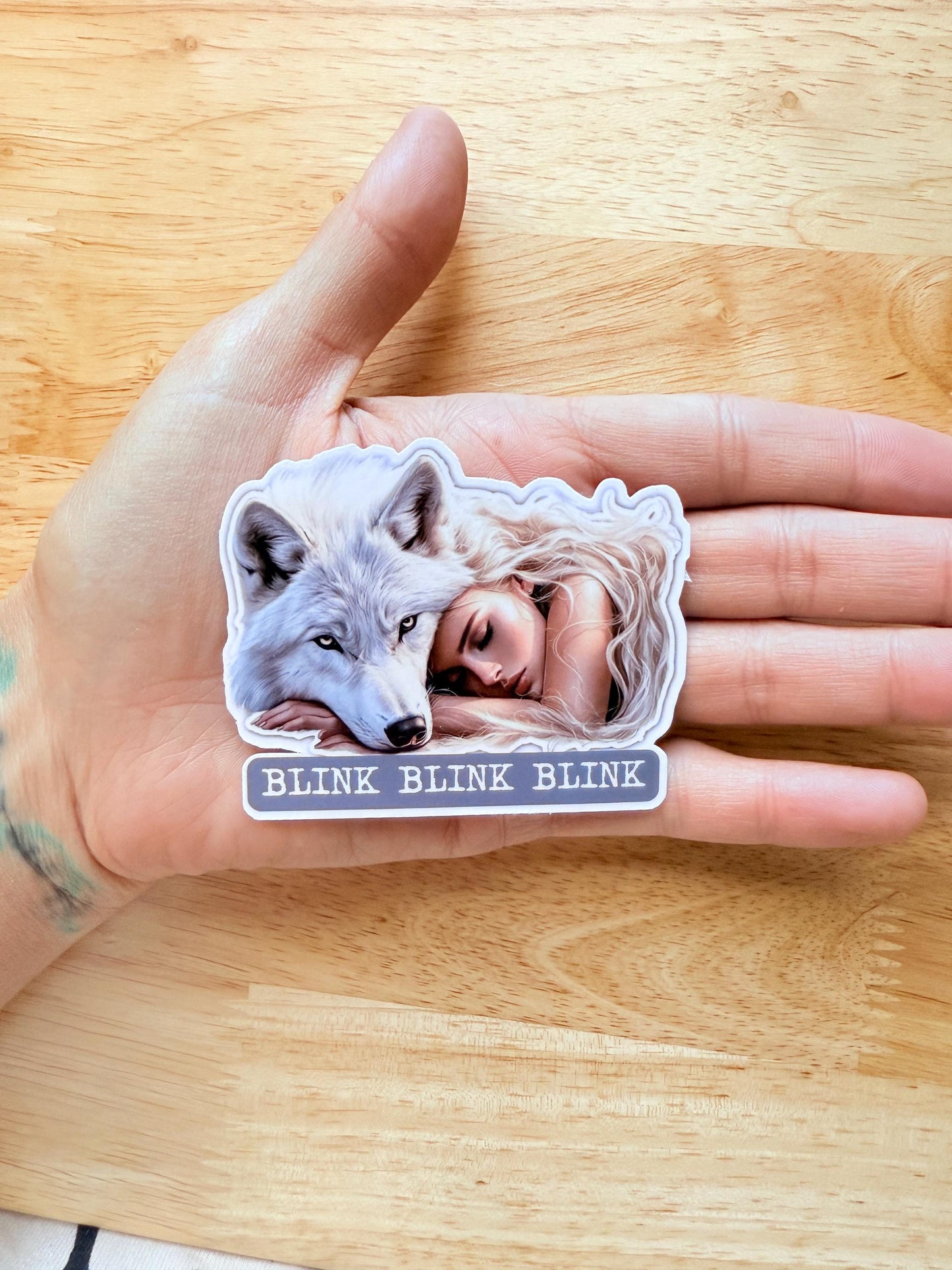 Throne of Glass Inspired Watercolor Sticker | Aelin & Rowan Vinyl Decal | Romantasy Booktok Gift | Emotional Connection Kindle Journal Sticker | Multiple Sizes - The Sticker Era
