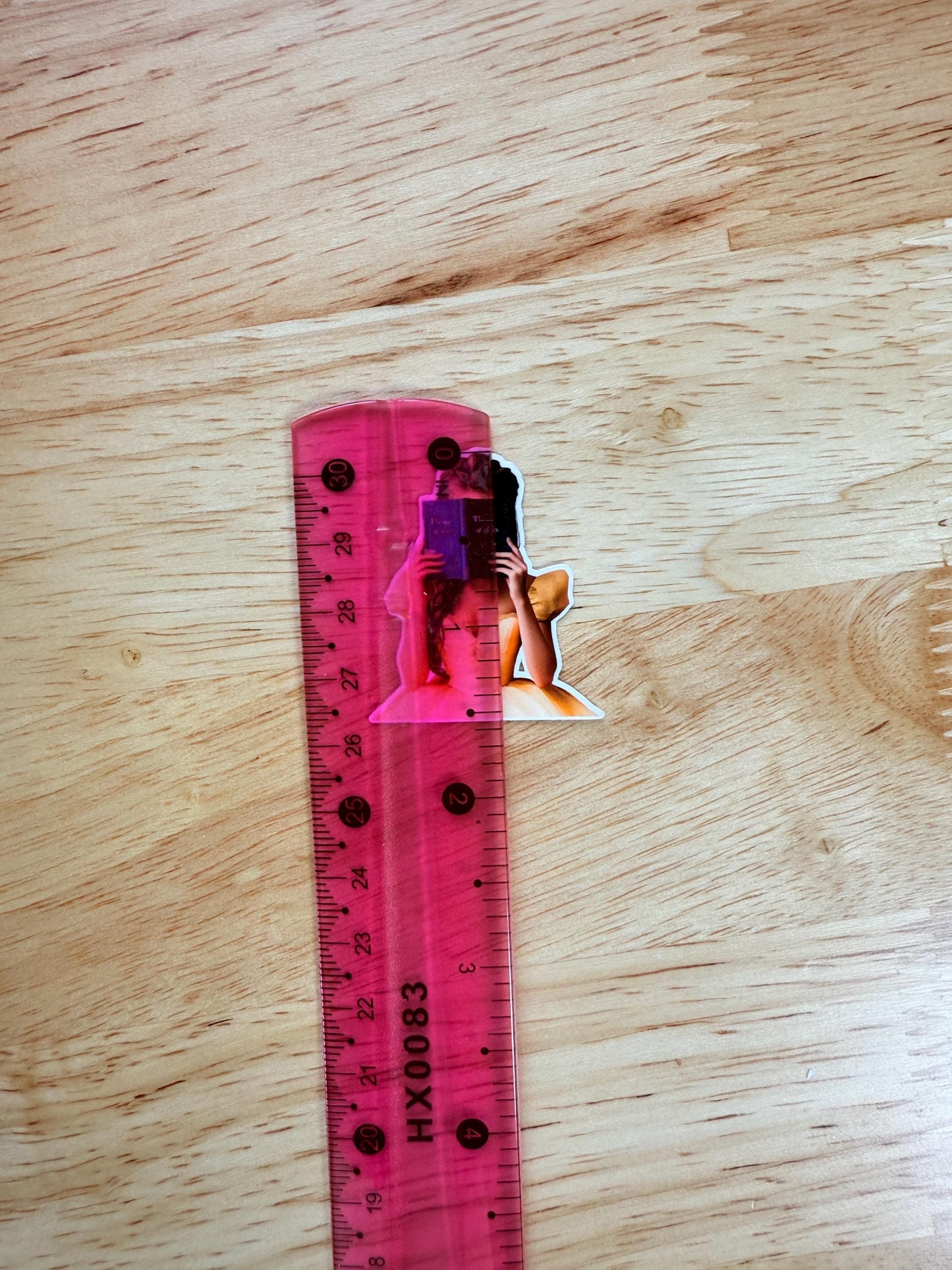 Belle Reading Throne of Glass Sticker – Bookish Vinyl Decal for Fantasy Fans & Journals - The Sticker Era