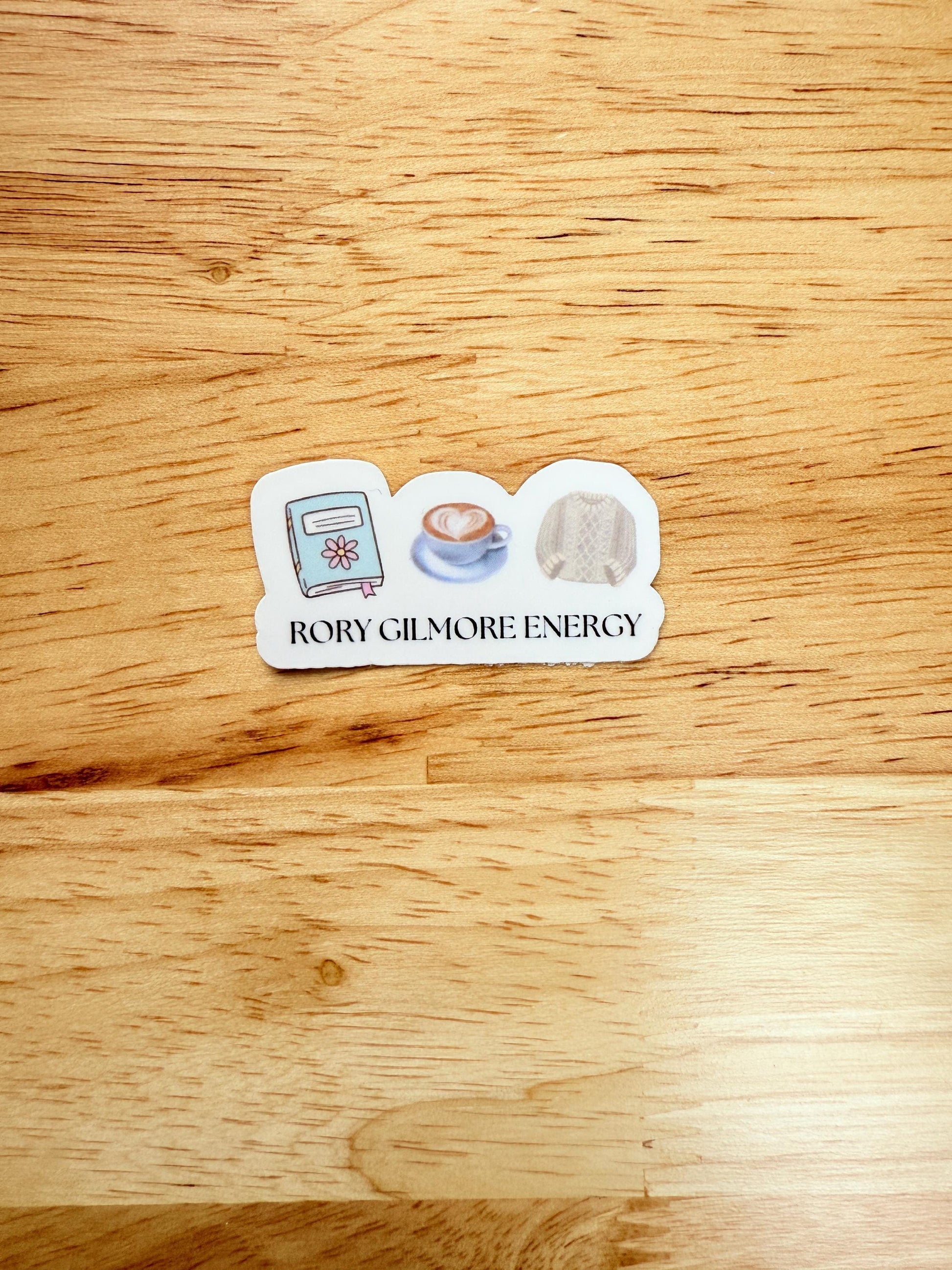 Gilmore Girls vinyl decals bundle bookish fall aesthetic by The Sticker Era
