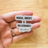 Dark Romance Sticker, Mafia Bikers & Billionaires Yes Please, Spicy Booktok Kindle Decal, Waterproof Vinyl by The Sticker Era