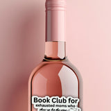 Book Club for Exhausted Moms Sticker by The Sticker Era
