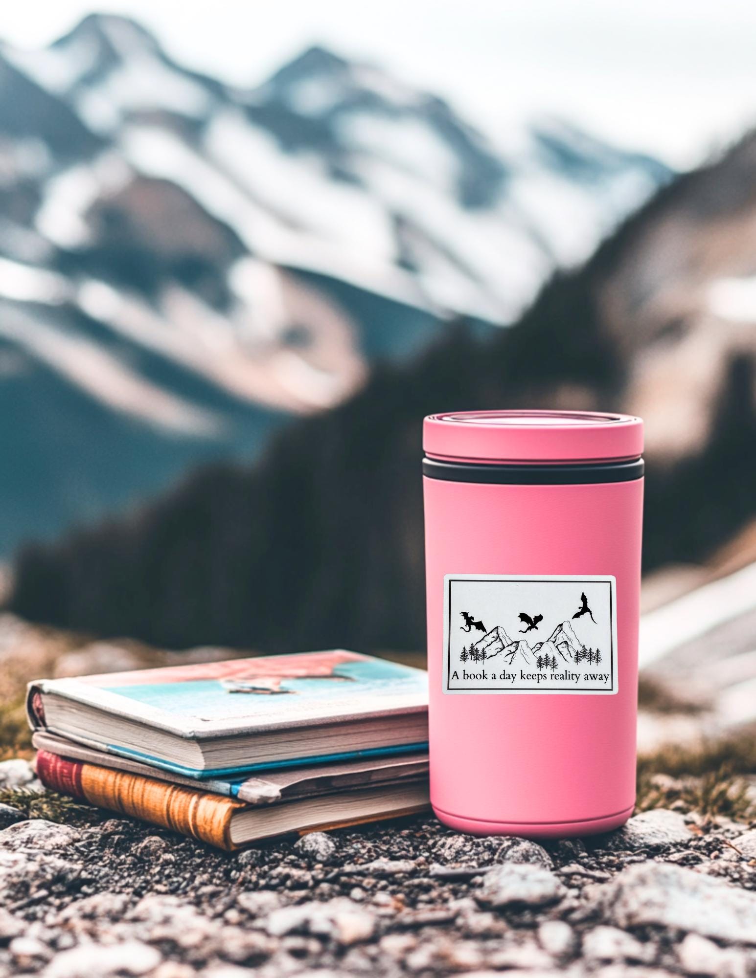 Fourth Wing Dragon Sticker – Fantasy Vinyl Decal for Book Lovers & Romantasy Fans - The Sticker Era