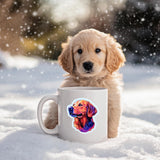 Golden Retriever Sticker – Cute Vinyl Decal by The Sticker Era