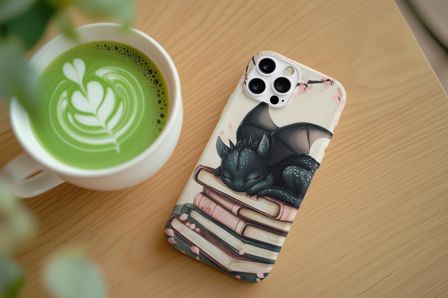 Dragon Slim Phone Case - Cute Fairy Tale Design, Phone Accessory, Gift for Kids, Fantasy Lovers, Unique Cell case, iPhone case - The Sticker Era