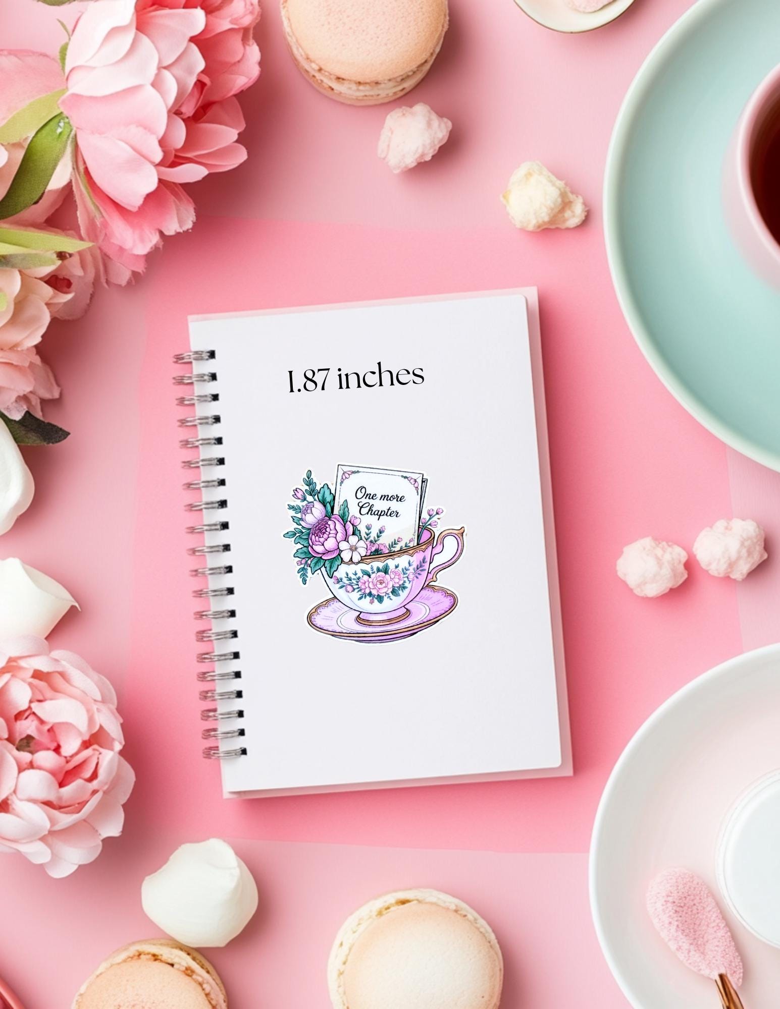 Tea Cups Sticker Pack |vinyl Stickers by The Sticker Era