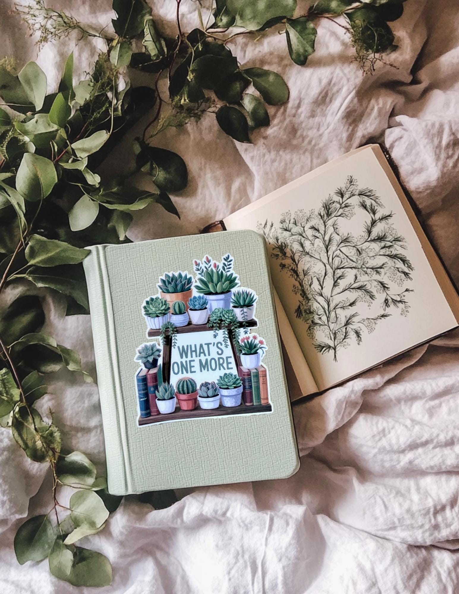 Succulent Sticker Pack – Cute Vinyl Decals for Laptops, Water Bottles & Plant Lovers - The Sticker Era