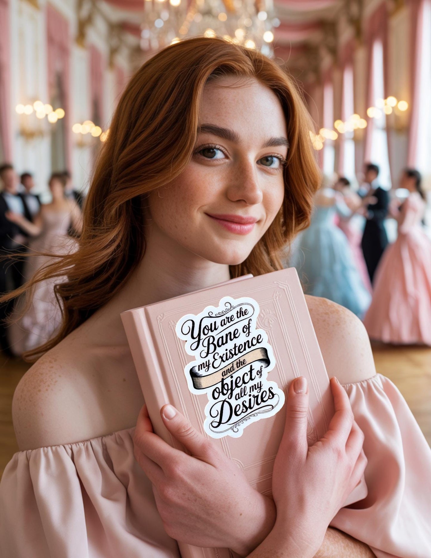 Bridgerton Inspired Waterproof Sticker Pack - Queen Charlotte, Lady Whistledown, Regency Era TV Show Gift - The Sticker Era