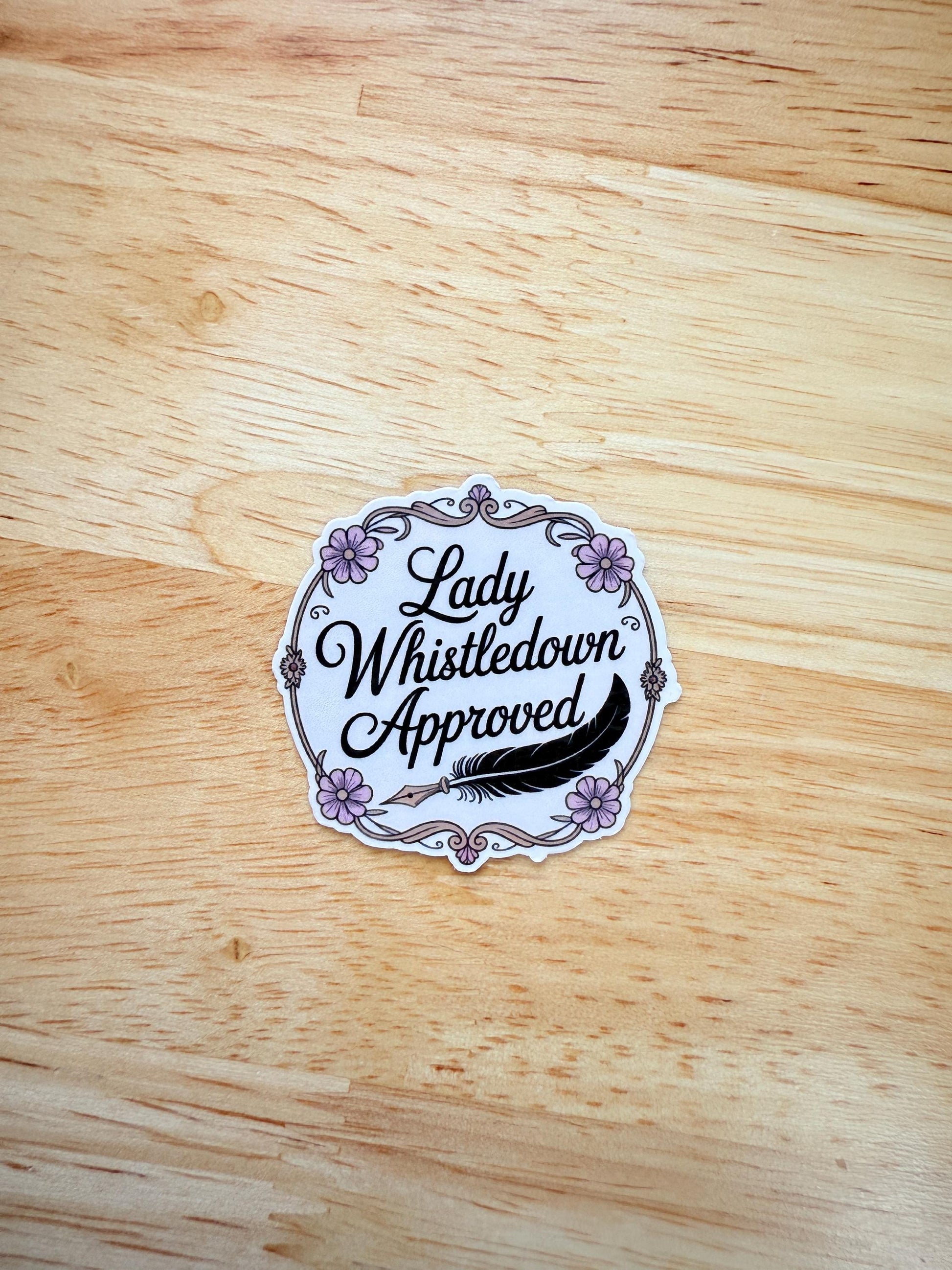 Bridgerton Inspired Waterproof Sticker Pack - Queen Charlotte, Lady Whistledown, Regency Era TV Show Gift - The Sticker Era