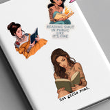 Bookish Vinyl Sticker Pack – Pick Any 10 by The Sticker Era