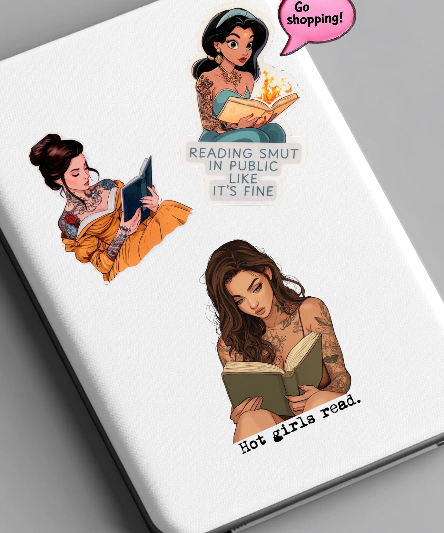 Bookish Vinyl Sticker Pack – Pick Any 10 by The Sticker Era