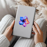 Tropical Hibiscus Butterfly Sticker Bundle — 3 Stickers by The Sticker Era