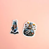 Alice in Wonderland Sticker | Bookish Mad Hatter Vinyl Decal by The Sticker Era