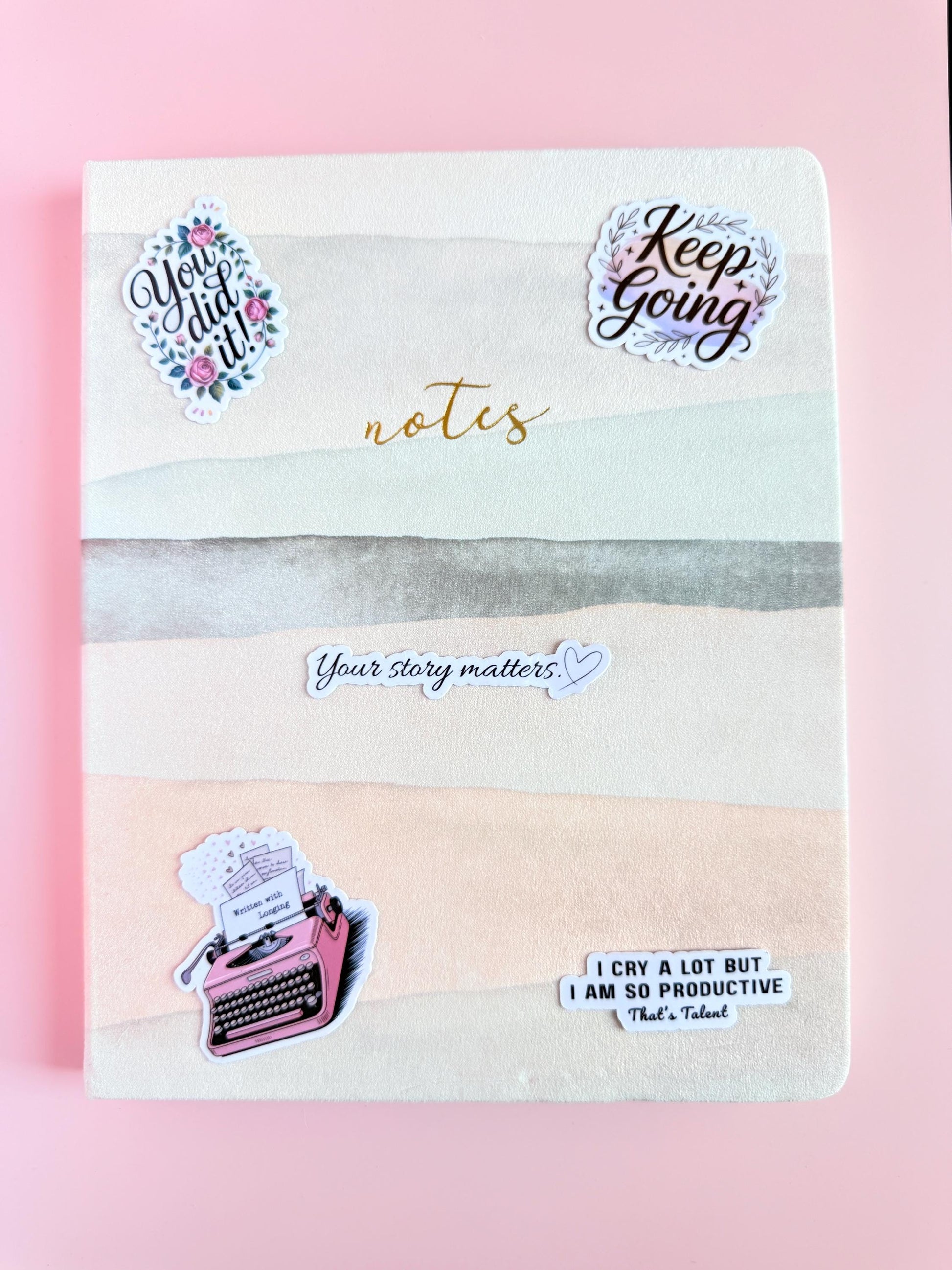 Your Story Matters Sticker – Inspirational Vinyl Decal for Journals, Planners & Laptop - The Sticker Era