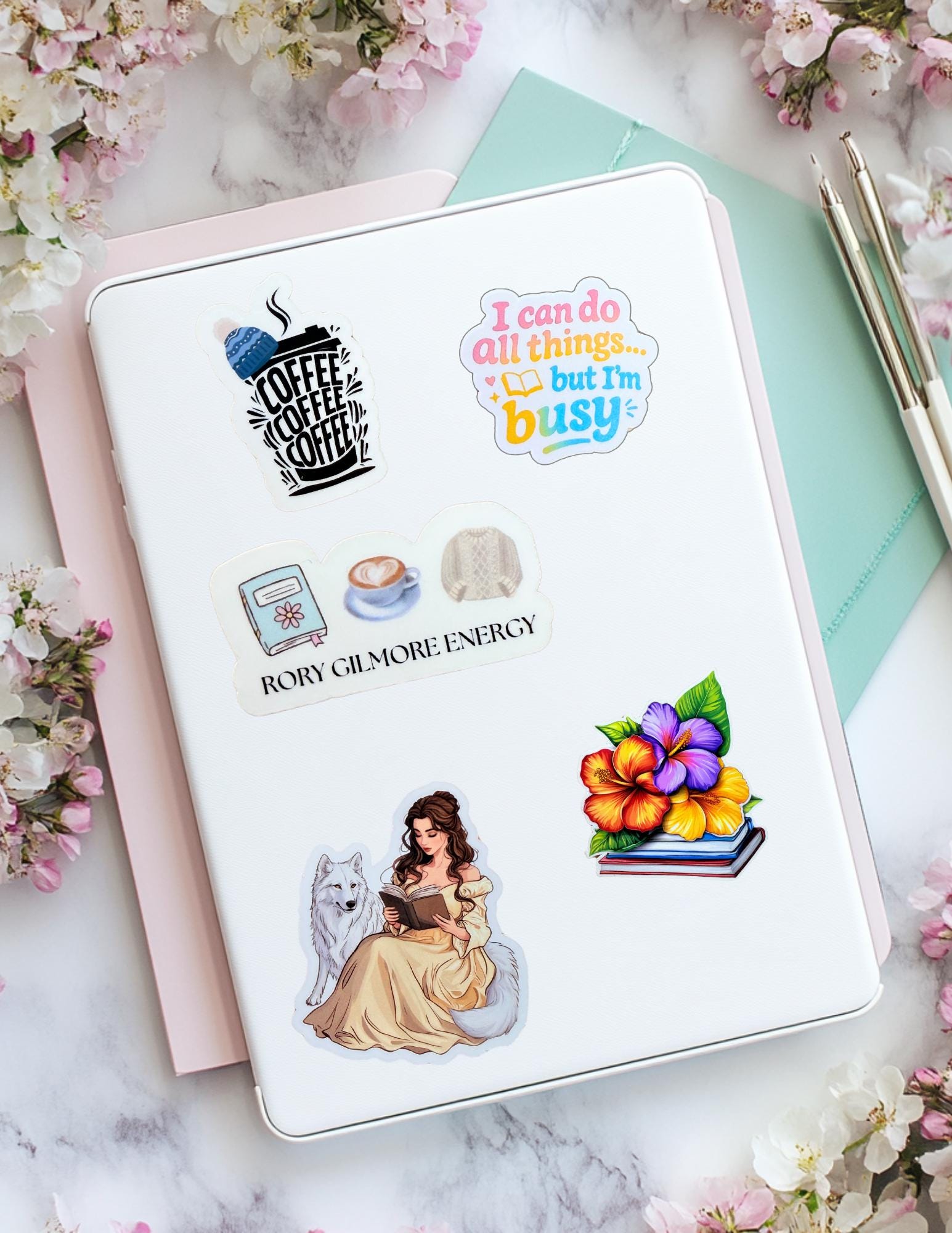 I Can Do All Things Sticker – Funny Bookish Vinyl Decal for Readers, Journals & Laptops - The Sticker Era