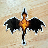Fourth Wing Sticker | Tairn & Andarna Dragon Vinyl Decal by The Sticker Era