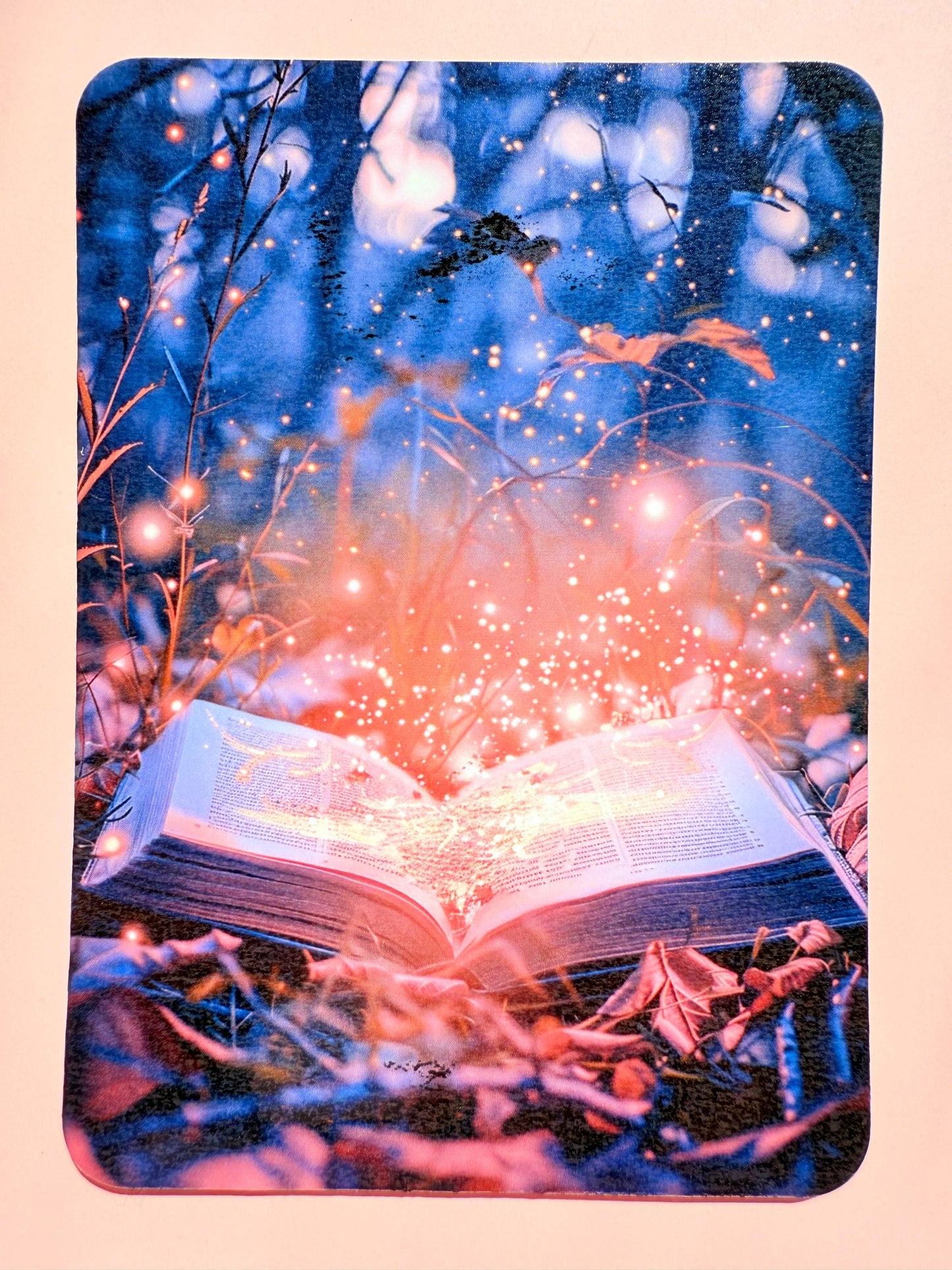 Enchanted Book Kindle Insert – Shipped Magical Forest Kindle Art, Fantasy Book Aesthetic, BookTok Reader Gift - The Sticker Era