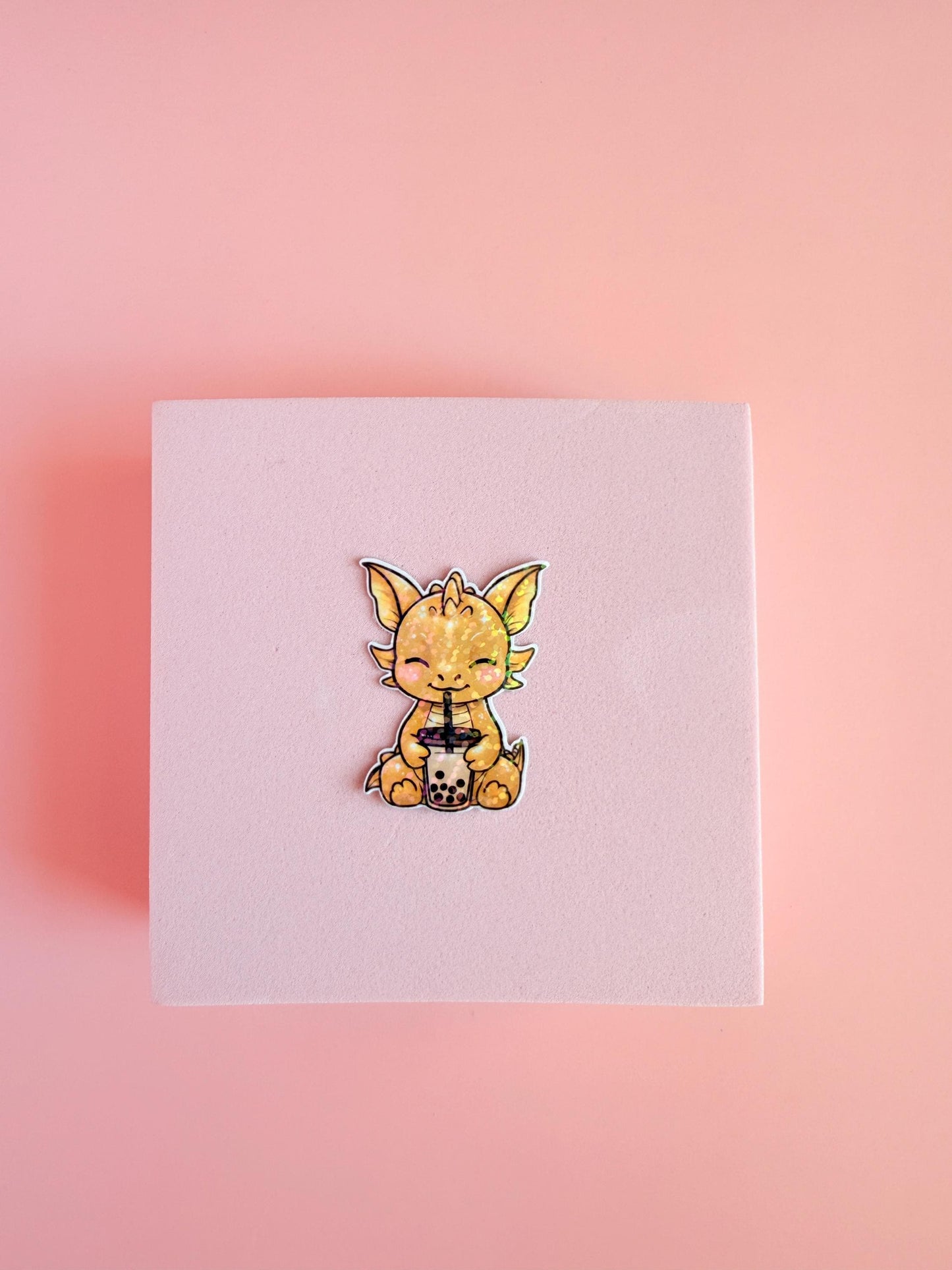 Adorable Kawaii Boba Tea Decal – Cute Vinyl Sticker for Journals, Laptops & Water Bottles - The Sticker Era