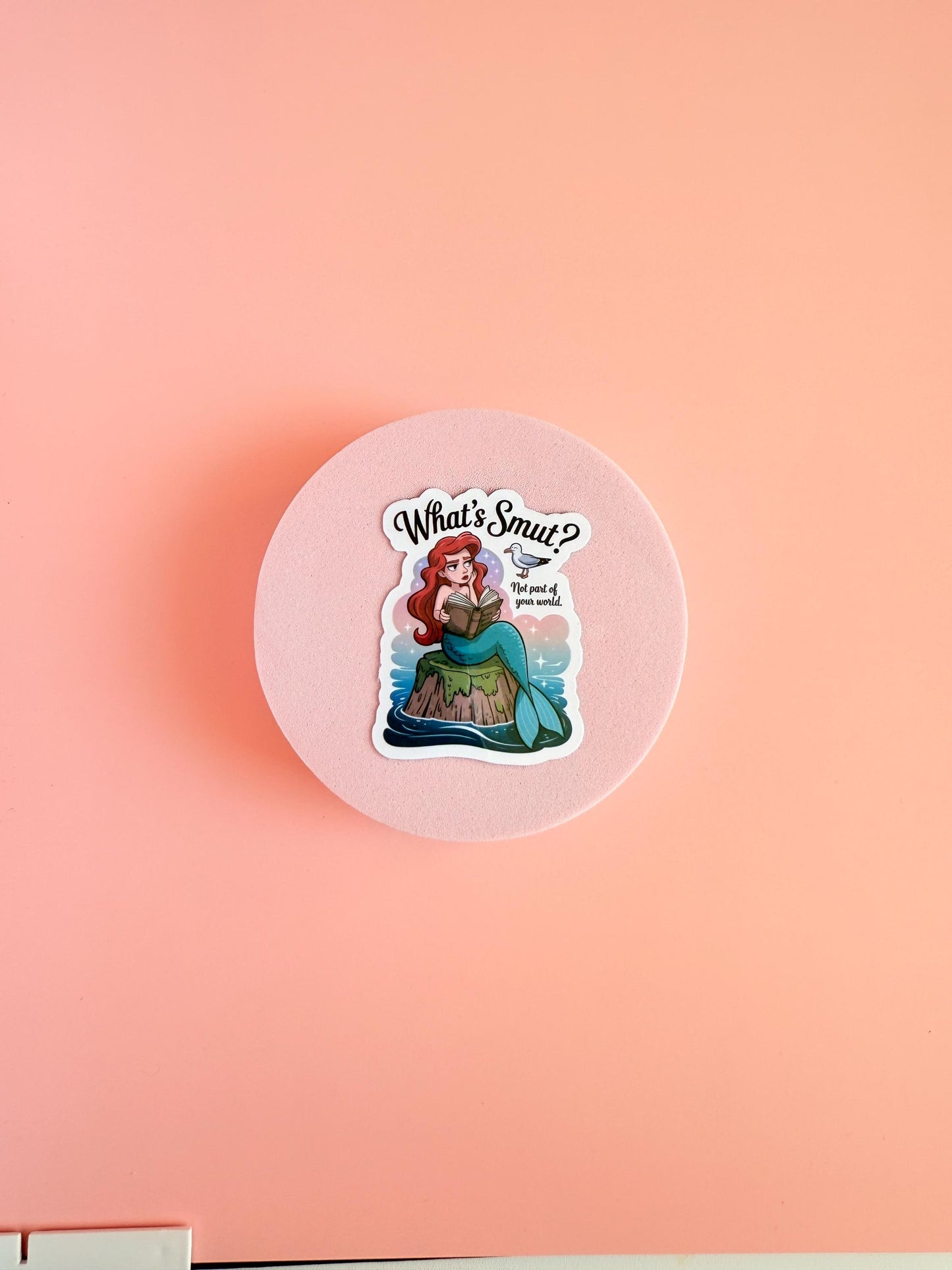 Mermaid Smut Sticker Bundle – BookTok Vinyl Sticker Pack, Spicy Reader Gift, Fantasy Romance Humor Set - The Sticker Era