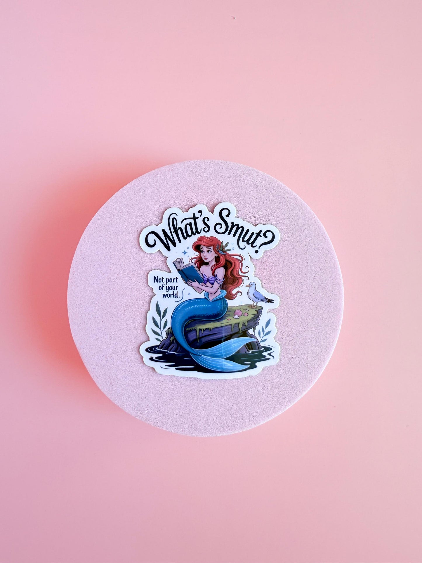 Mermaid Smut Sticker Bundle – BookTok Vinyl Sticker Pack, Spicy Reader Gift, Fantasy Romance Humor Set - The Sticker Era
