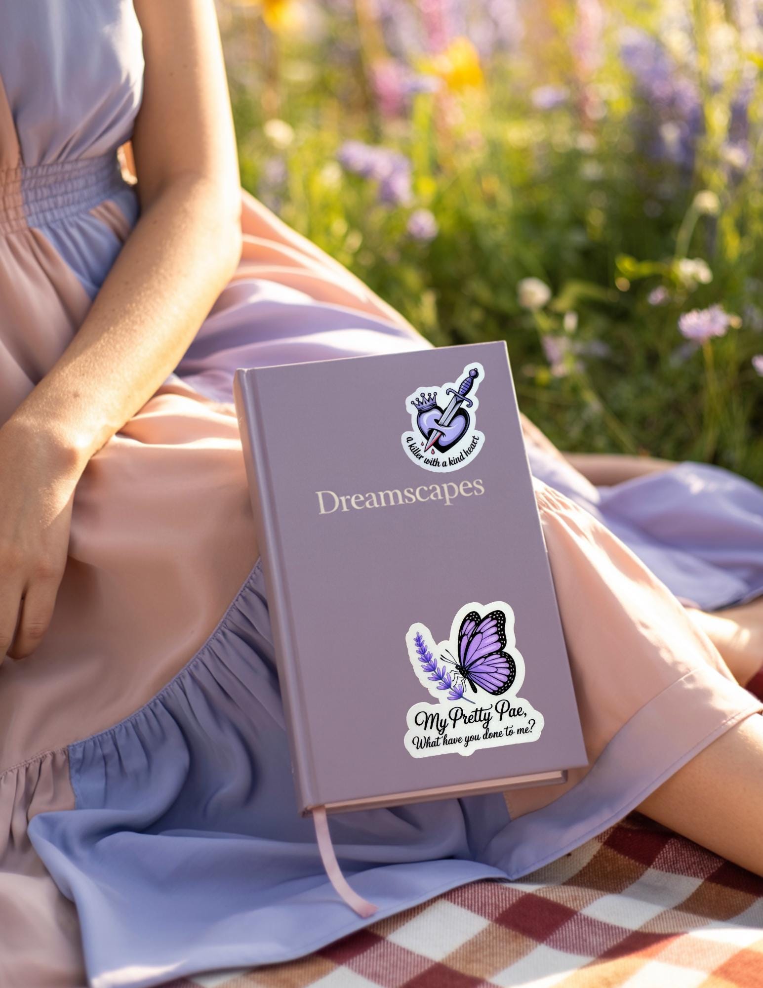 Powerless Sticker Set – Bookish Fantasy Vinyl Decals Inspired by Romance, Royals & Magic - The Sticker Era