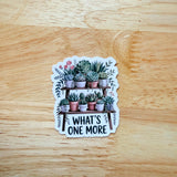 Succulent Sticker Pack – Cute Vinyl Decals by The Sticker Era