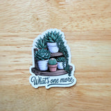 Succulent Sticker Pack – Cute Vinyl Decals by The Sticker Era