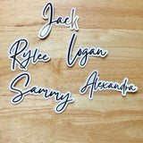 Personalized Name Stickers | Custom Vinyl Decals for Gifts & Parties by The Sticker Era