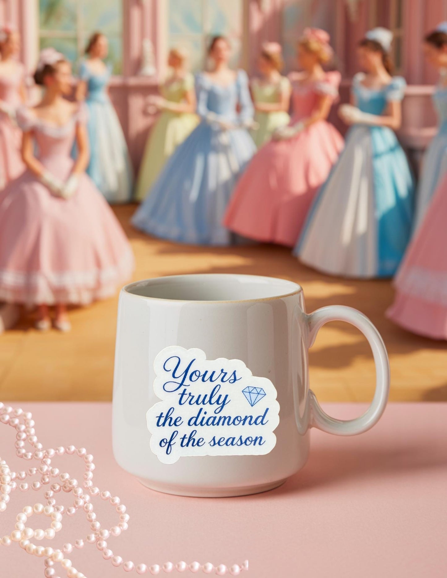 Bridgerton Inspired Waterproof Sticker Pack - Queen Charlotte, Lady Whistledown, Regency Era TV Show Gift - The Sticker Era