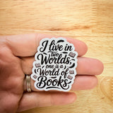 Rory Gilmore "Two Worlds" Sticker | Bookish Vinyl Decal by The Sticker Era