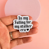 "Stalker Era" Bookish Sticker | Dark Romance Villain Era Vinyl Decal by The Sticker Era