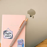 Book Hoarder Sticker | Book Stack Vinyl Decal by The Sticker Era