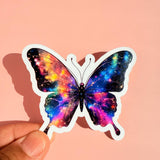 Galaxy Butterfly Sticker | Cosmic Space Wings Vinyl Decal by The Sticker Era
