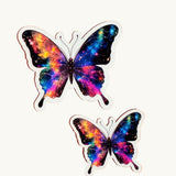 Galaxy Butterfly Sticker | Cosmic Space Wings Vinyl Decal by The Sticker Era