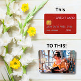 Romantic Reader Debit Card Skin – Book Lover Card Cover – Sticker Era by The Sticker Era