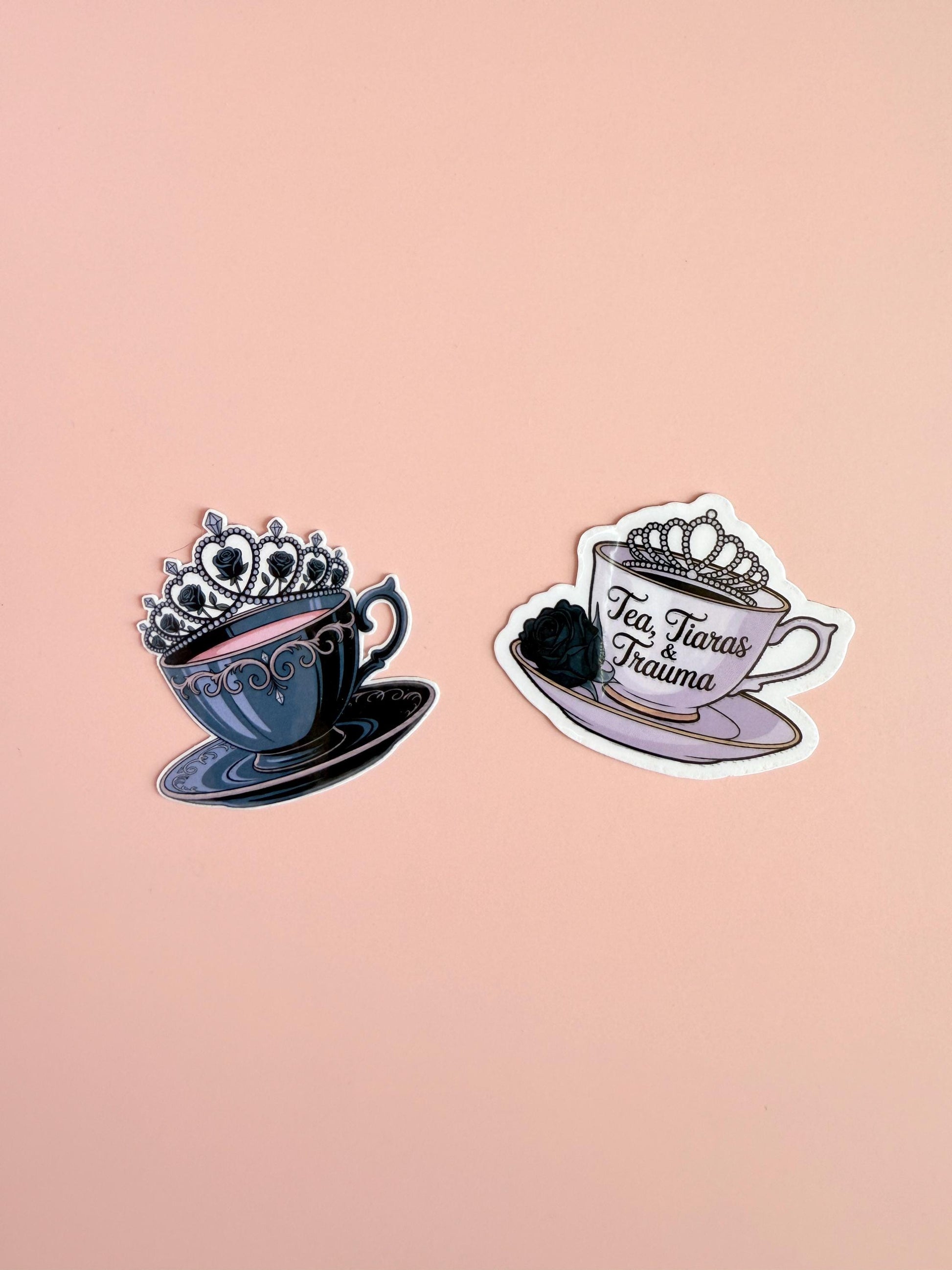 Sea Witch & Royal Aesthetic Sticker Pack: Fantasy Bookish Vinyl Mermaid Bundle for Ocean Lovers - The Sticker Era