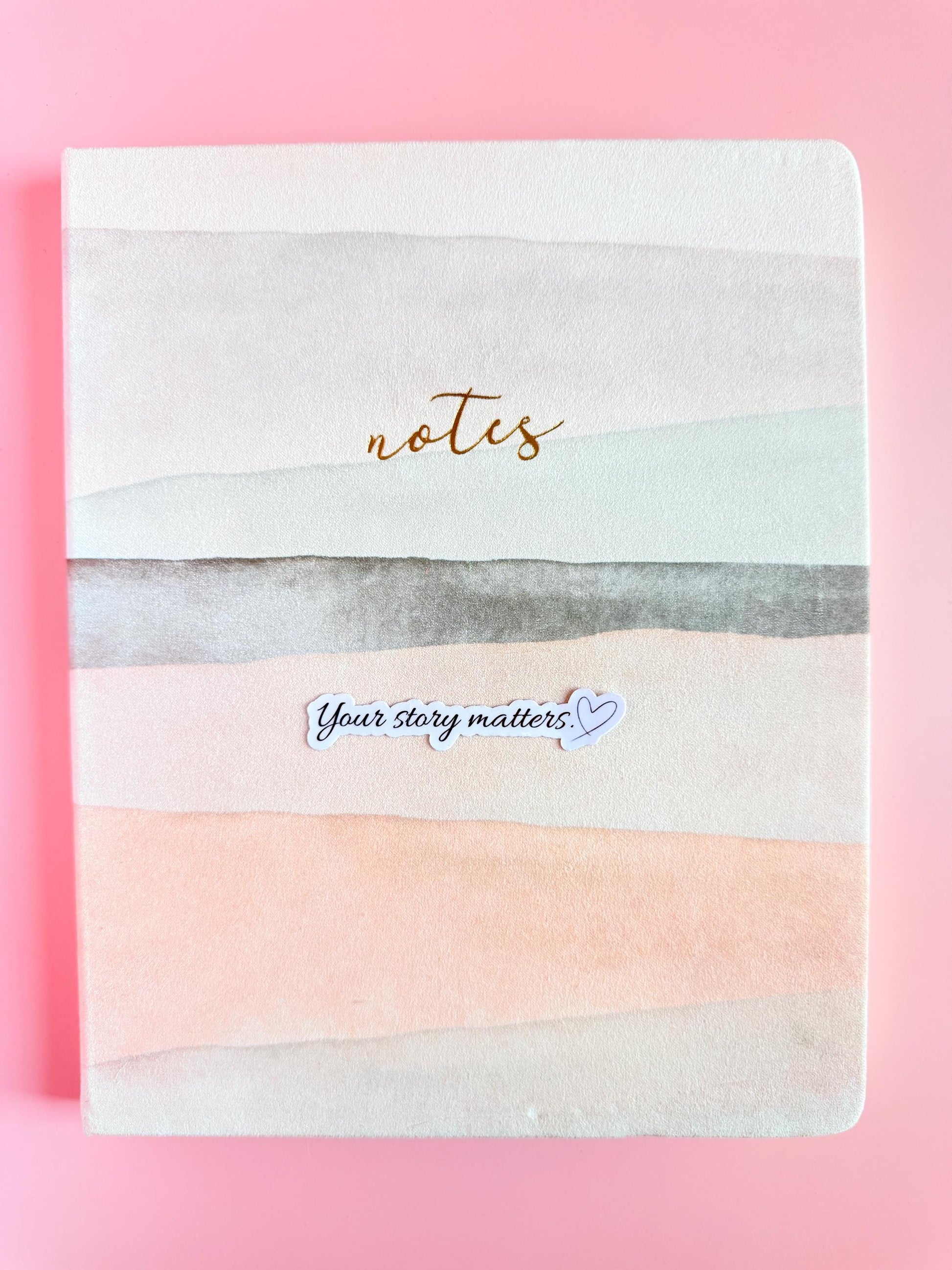 Your Story Matters Sticker – Inspirational Vinyl Decal for Journals, Planners & Laptop - The Sticker Era