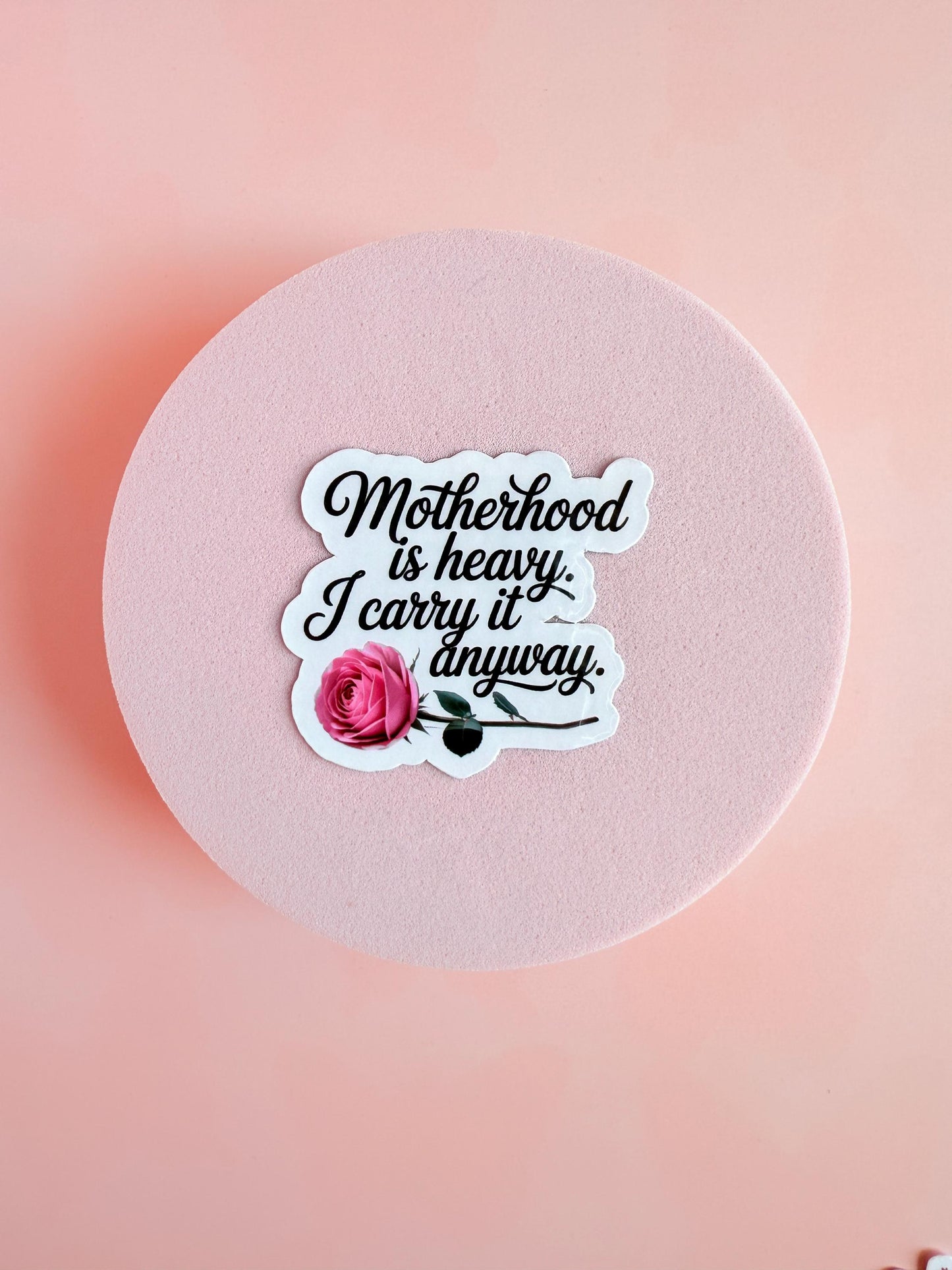 Motherhood Quote Sticker Set – Inspirational Vinyl Stickers for Moms, Gentle Parenting, Postpartum & Real Mom Life Moments| gifts for mom - The Sticker Era