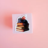 Fantasy Book Dragon Sticker – Vinyl Decal by The Sticker Era
