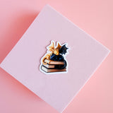 Fourth wing-Inspired Fantasy Book Sticker by The Sticker Era
