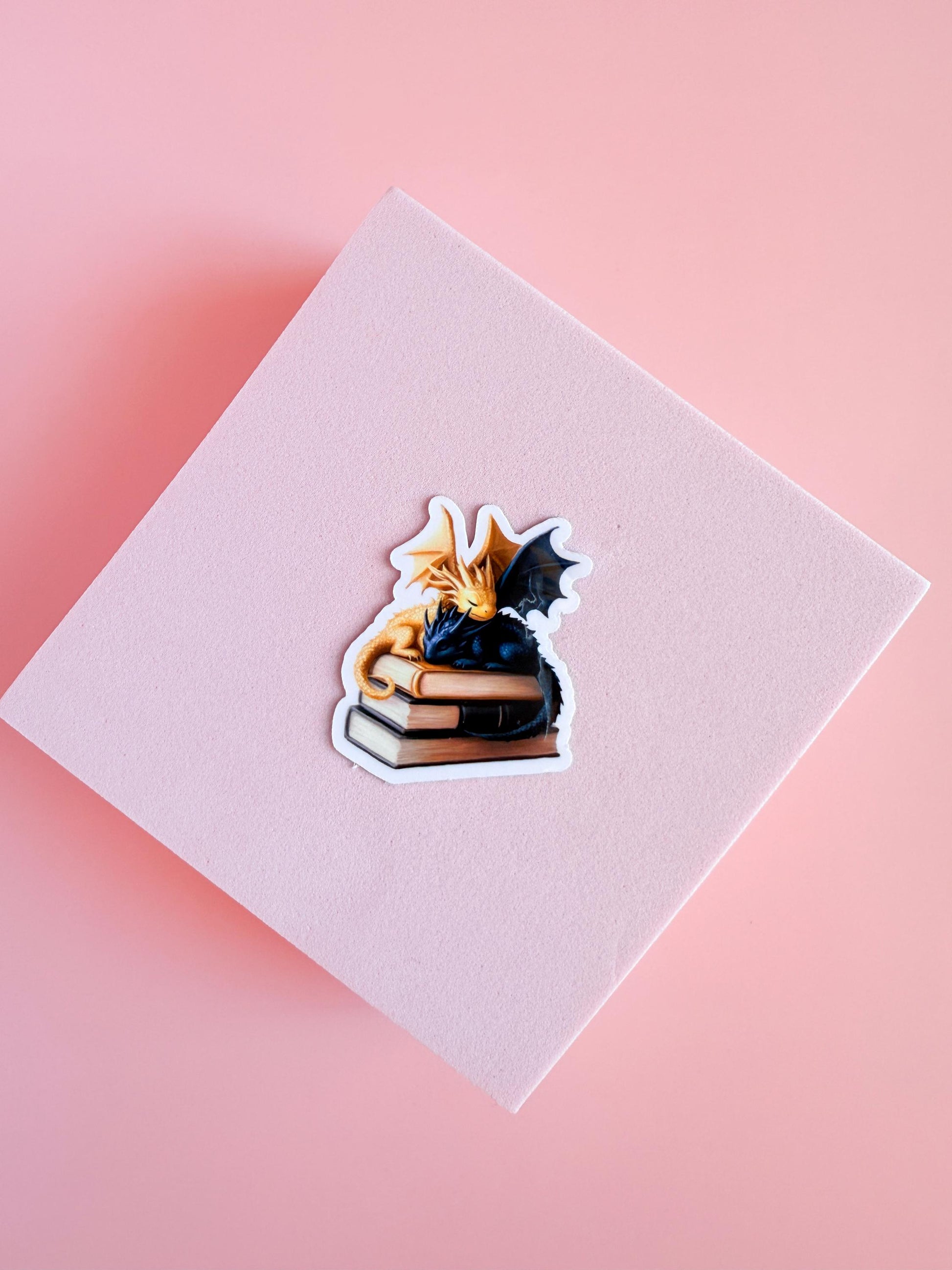 Fourthwing-Inspired Fantasy Book Sticker – Vinyl Decal for Romantasy Fans - The Sticker Era