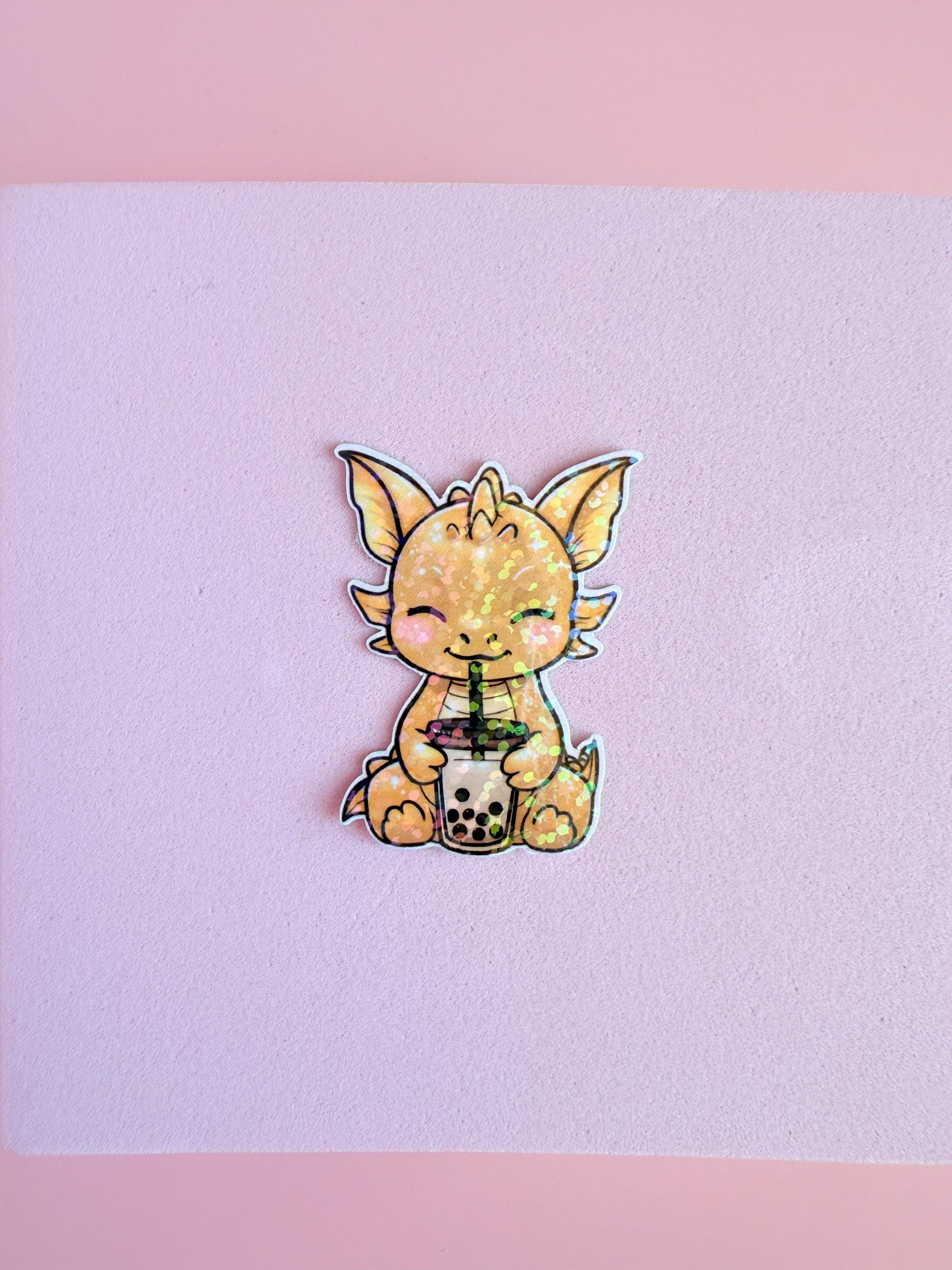 Adorable Kawaii Boba Tea Decal – Cute Vinyl Sticker for Journals, Laptops & Water Bottles - The Sticker Era