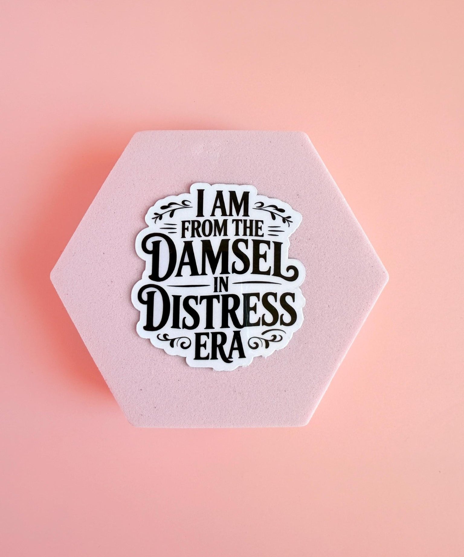 Damsel in Distress Era Sticker | Romantasy Vinyl Decal by The Sticker Era